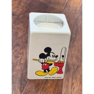 Vintage Mickey Mouse Mini Dixie Solo Cup Dispenser Walt Disney Productions